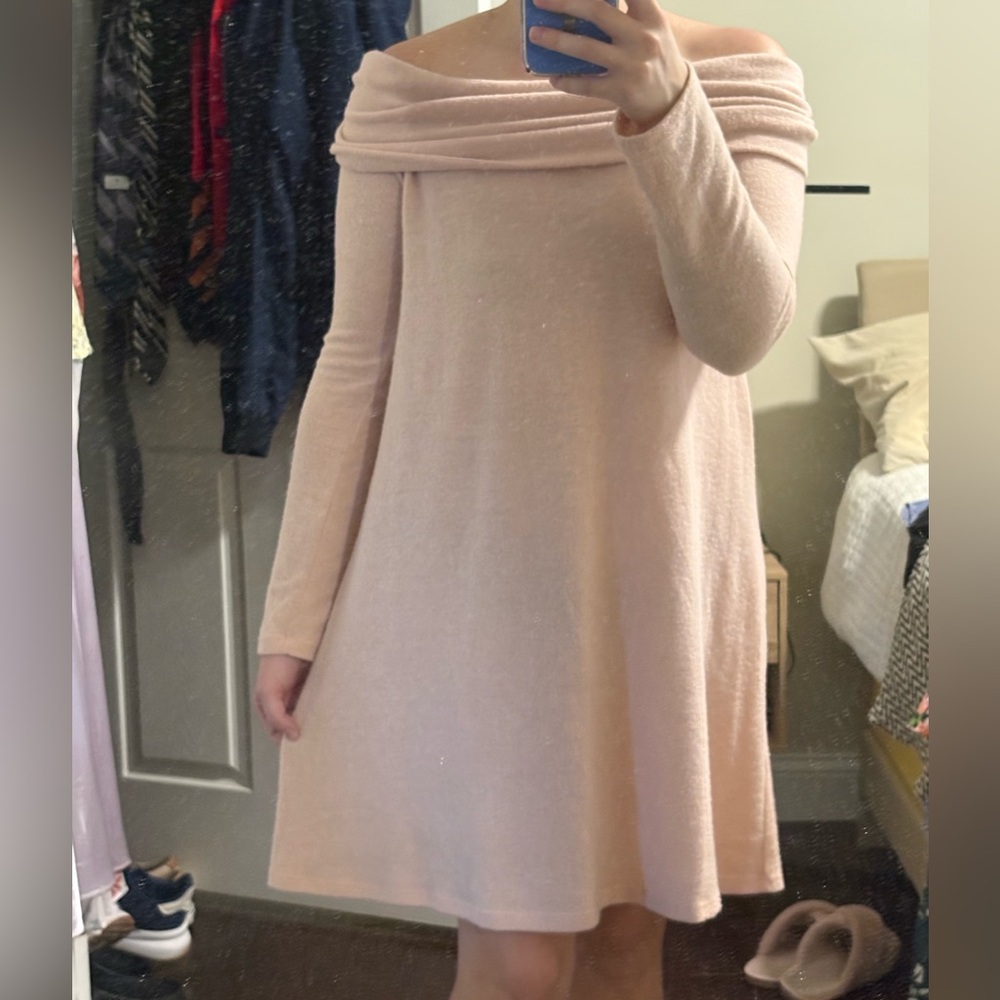 Large Pink Sweater Dress by alya